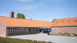 Billede af Risskov Biblioteks bygning