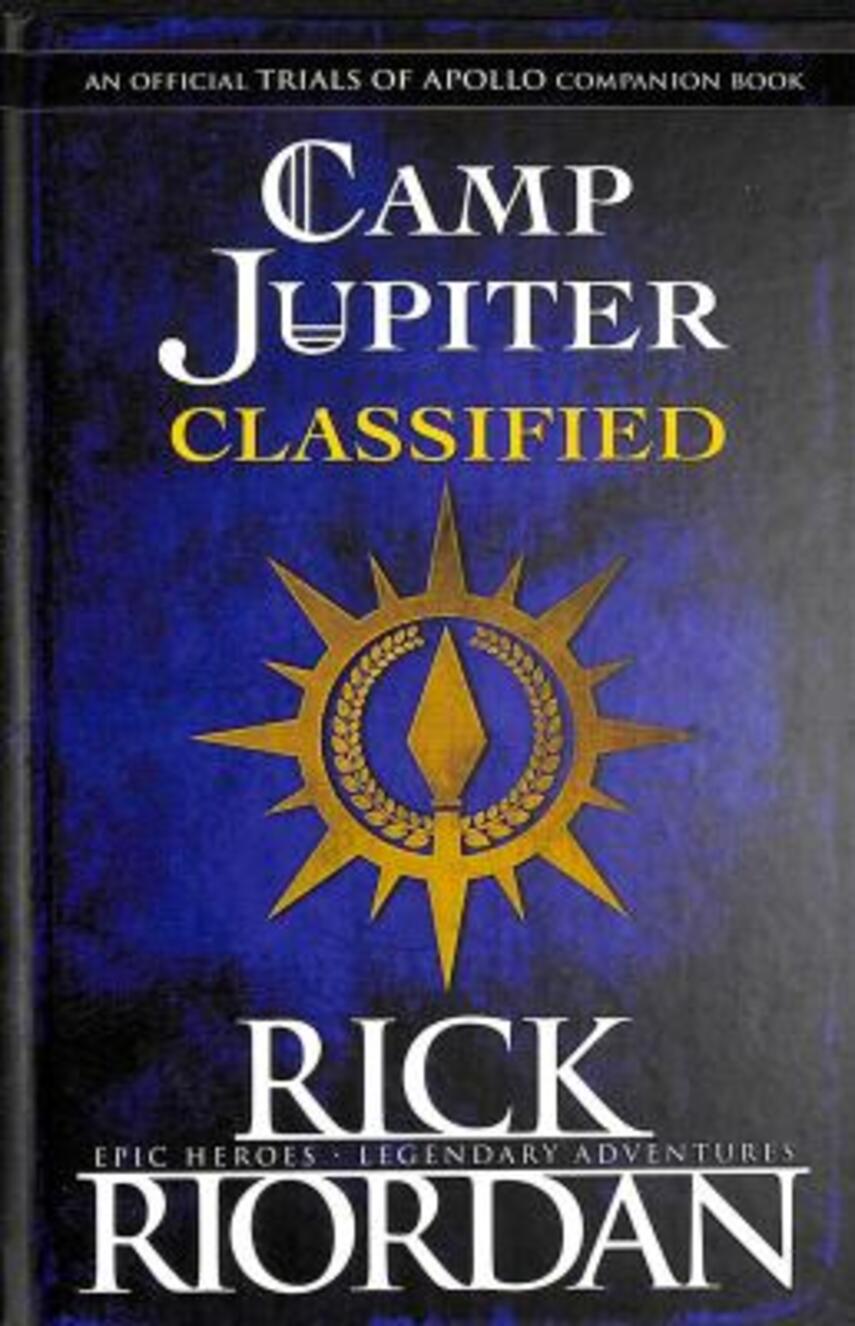 Rick Riordan: Camp Jupiter classified