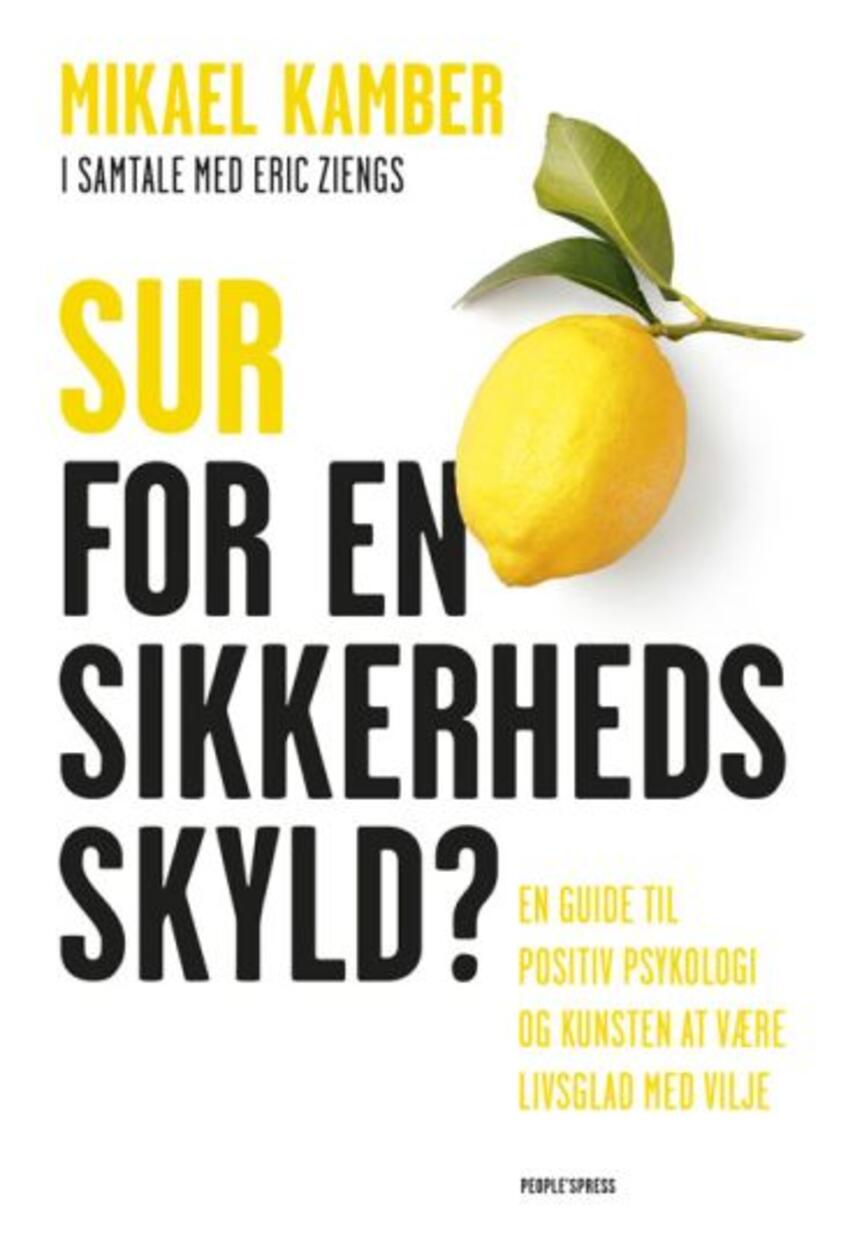 Eric Ziengs (f. 1979), Mikael Kamber: Sur for en sikkerheds skyld? : en guide til kunsten at være livsglad med vilje
