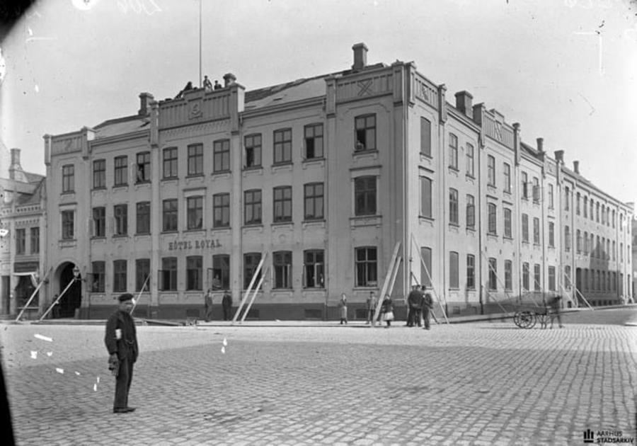 Billede af Hotel Royal ca. 1901