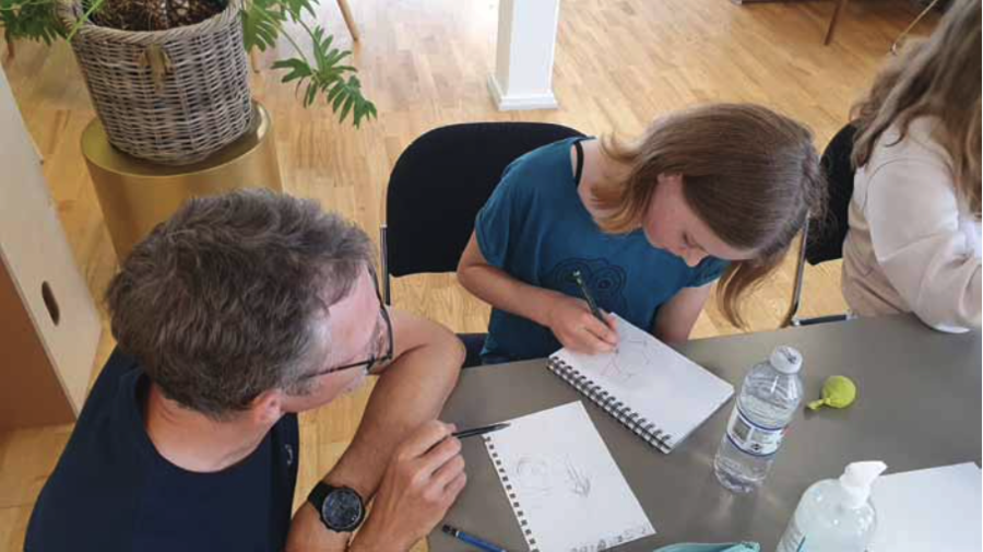 Skriveworkshop med børn